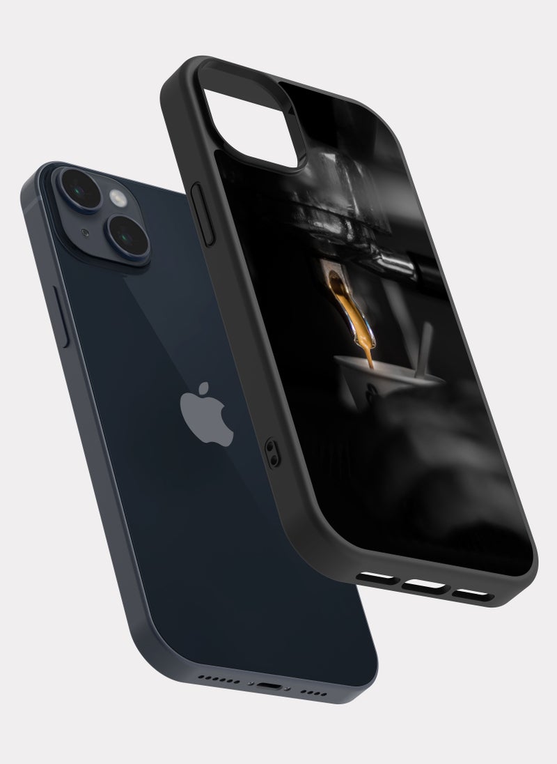 بكسلات كفر ايفون 14 بلس باريستا قهوه رمادي - Image 2