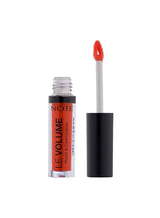 NOTE COSMETIQUE Le Volume Plump&Care Lipgloss 05 No Fear Red  - Image 1