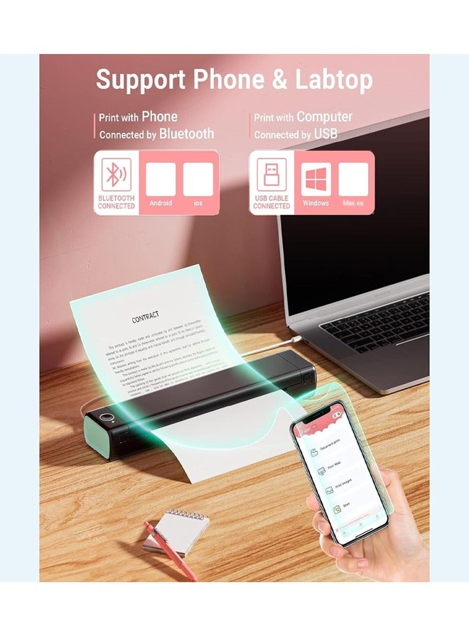 ATM Portable A4 Document Scanner with Type-C Interface – Lightweight, Rechargeable, and Easy-to-Use - Image 4