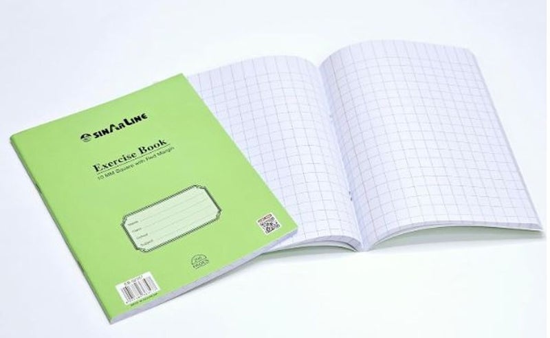 Sinarline Exercise Notebook - Squared