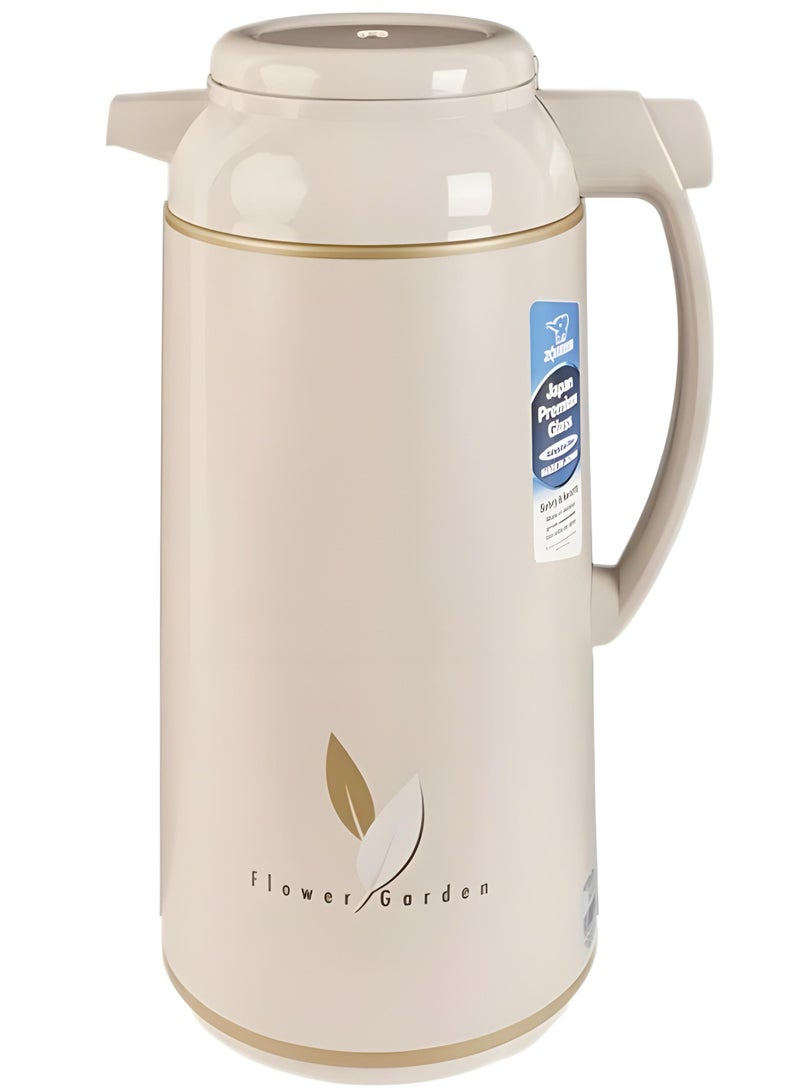 Zojirushi - Abu Fil Japanese Thermos - 1.60 Liters - Beige Color - Image 3
