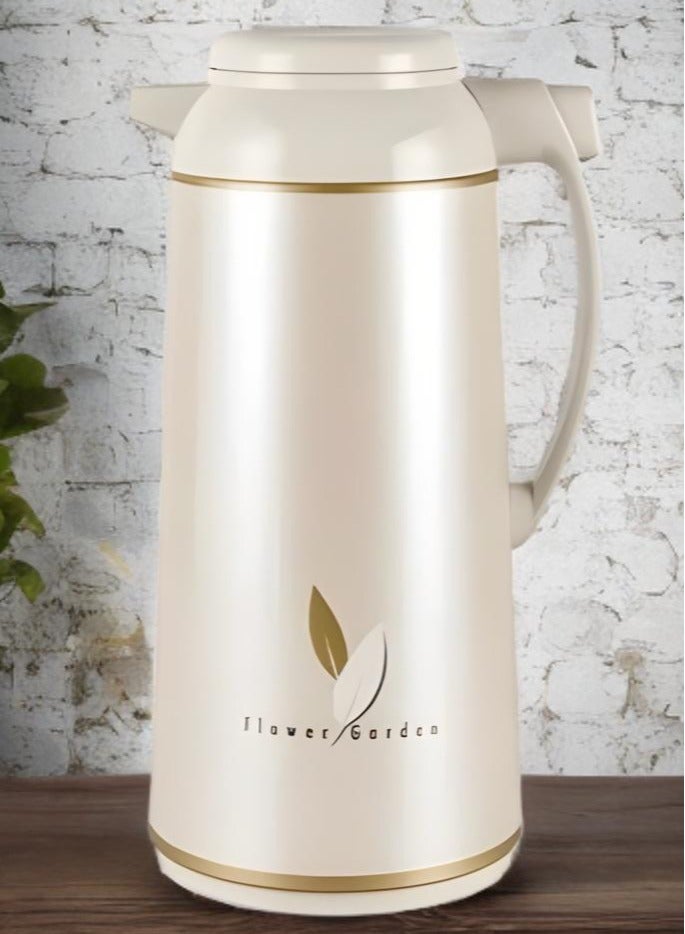 Zojirushi - Abu Fil Japanese Thermos - 1.60 Liters - Beige Color - Image 1