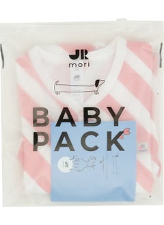 Jrmori Sideways Stripe Printed Jumpsuit with Snap Fasteners  - Image 2