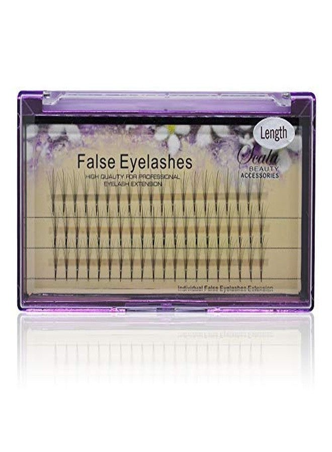 BODERMINCER 8-16mm to Choose Professional Grafting Eyelashes C Curl 5 Root Thickness 0.07 3D Eyelash Extensions Individual Lashes Pre-made Fans Lash Natural Style (16mm) - Image 1