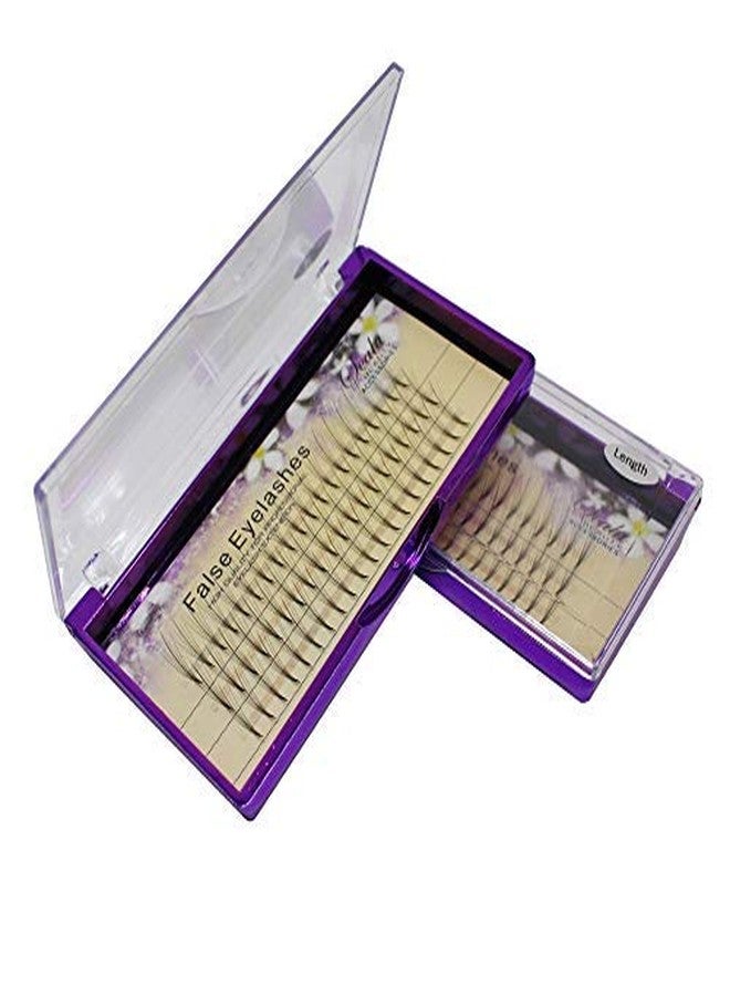 BODERMINCER 8-16mm to Choose Professional Grafting Eyelashes C Curl 5 Root Thickness 0.07 3D Eyelash Extensions Individual Lashes Pre-made Fans Lash Natural Style (16mm) - Image 4