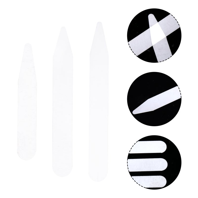 Collar Stays Plastic, Durable Shirt Collar Support for Men and Women - Image 4