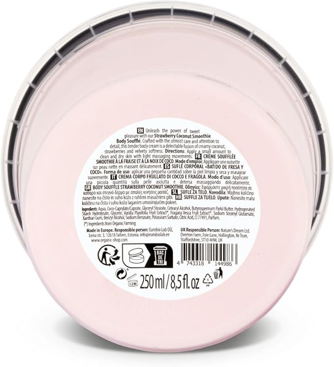 Organic Shop Body Cream Invigorating Clementine and Lemon 250 ml - Image 3