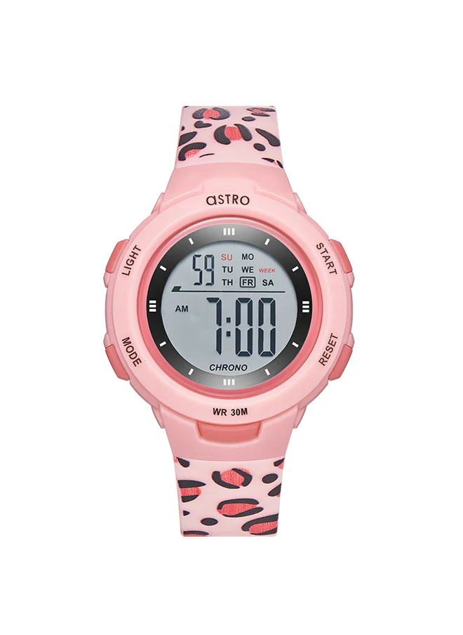 أسترو ASTRO Kids Digital Pink Dial Watch - A23914-PPRP-LP