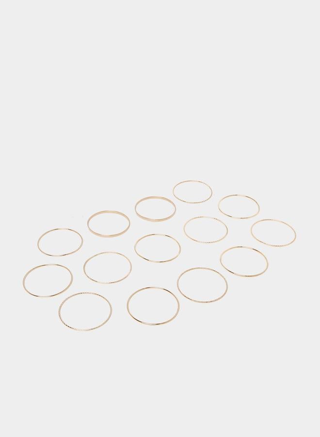 Styli Set of 14 - Textured Bangles - Image 2