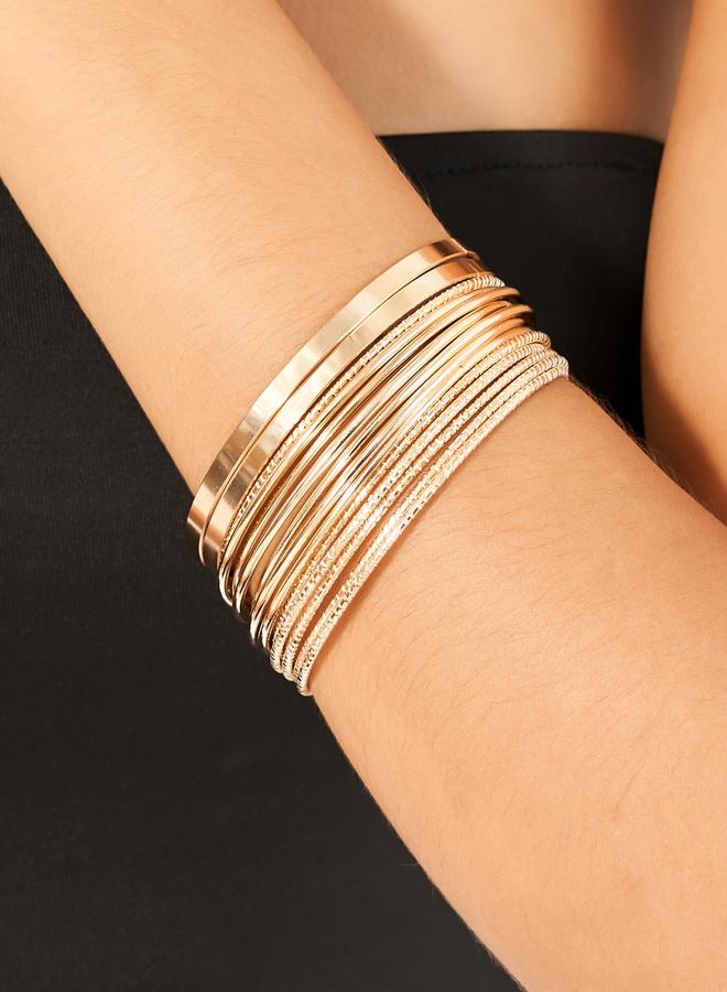 Styli Set of 14 - Textured Bangles - Image 1