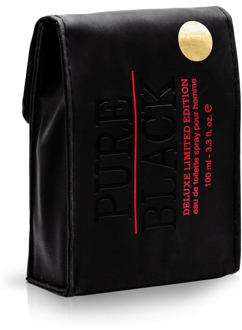 كرياشن لاميس ديلوكس ليميد ايدشن بيور بلاك فريش للرجال 100 مل - او دى تواليت - Image 2