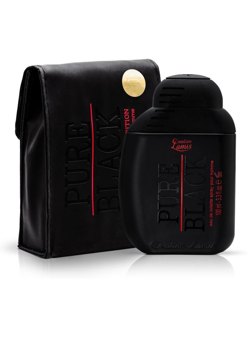 كرياشن لاميس ديلوكس ليميد ايدشن بيور بلاك فريش للرجال 100 مل - او دى تواليت - Image 1