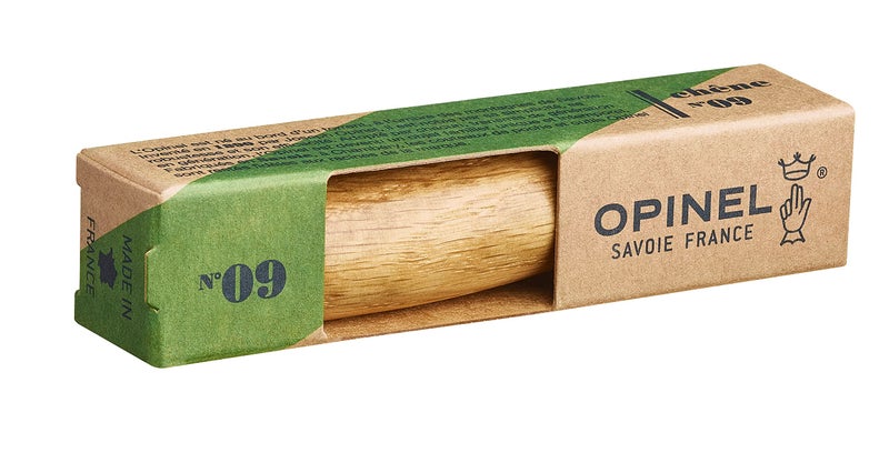 أوبينيل OPINEL No.06-No.09 سكين جيب قابل للطي مصنوع من الفولاذ المقاوم للصدأ مصنوع في فرنسا (رقم 09/بلوط) - Image 3