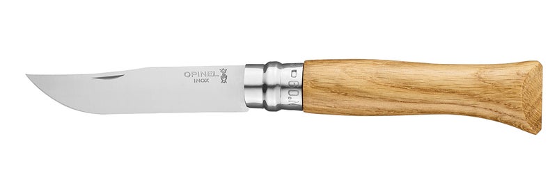 أوبينيل OPINEL No.06-No.09 سكين جيب قابل للطي مصنوع من الفولاذ المقاوم للصدأ مصنوع في فرنسا (رقم 09/بلوط) - Image 2