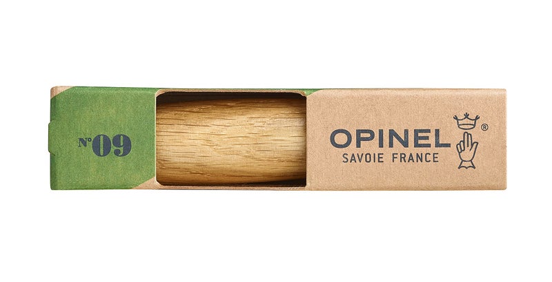 أوبينيل OPINEL No.06-No.09 سكين جيب قابل للطي مصنوع من الفولاذ المقاوم للصدأ مصنوع في فرنسا (رقم 09/بلوط) - Image 4