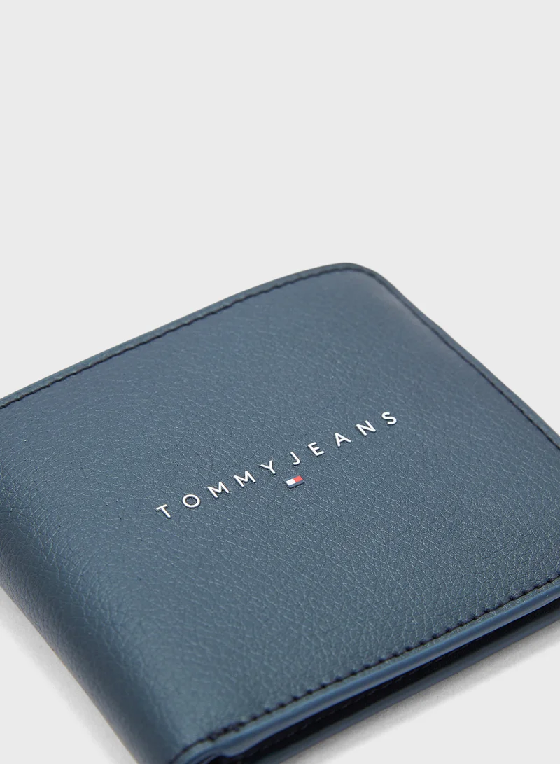 TOMMY JEANS Logo Detail Linear Bifold Wallet