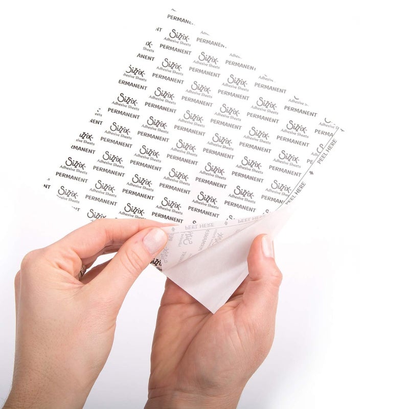 Sizzix Adhesive Sheet Set - 10-Piece, 6-inch x 6-inch Crafting Sheets - Image 2