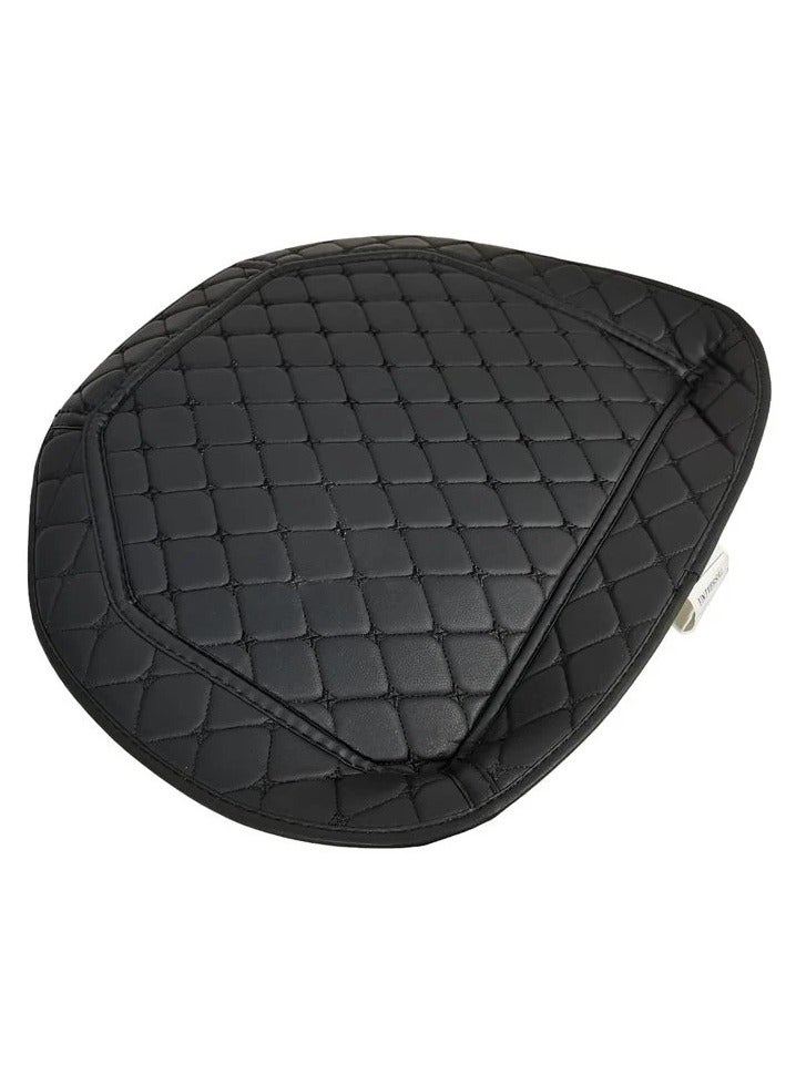 Generic 5Pcs Set Universal Car Floor Mat Set Car 3D Mat Set Contrast Stitching Mat Black  - Image 4