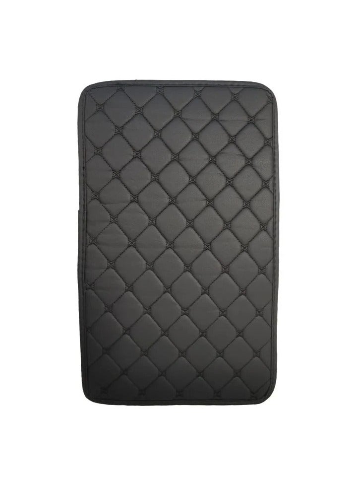 5Pcs Set Universal Car Floor Mat Set Car 3D Mat Set Contrast Stitching Mat Black