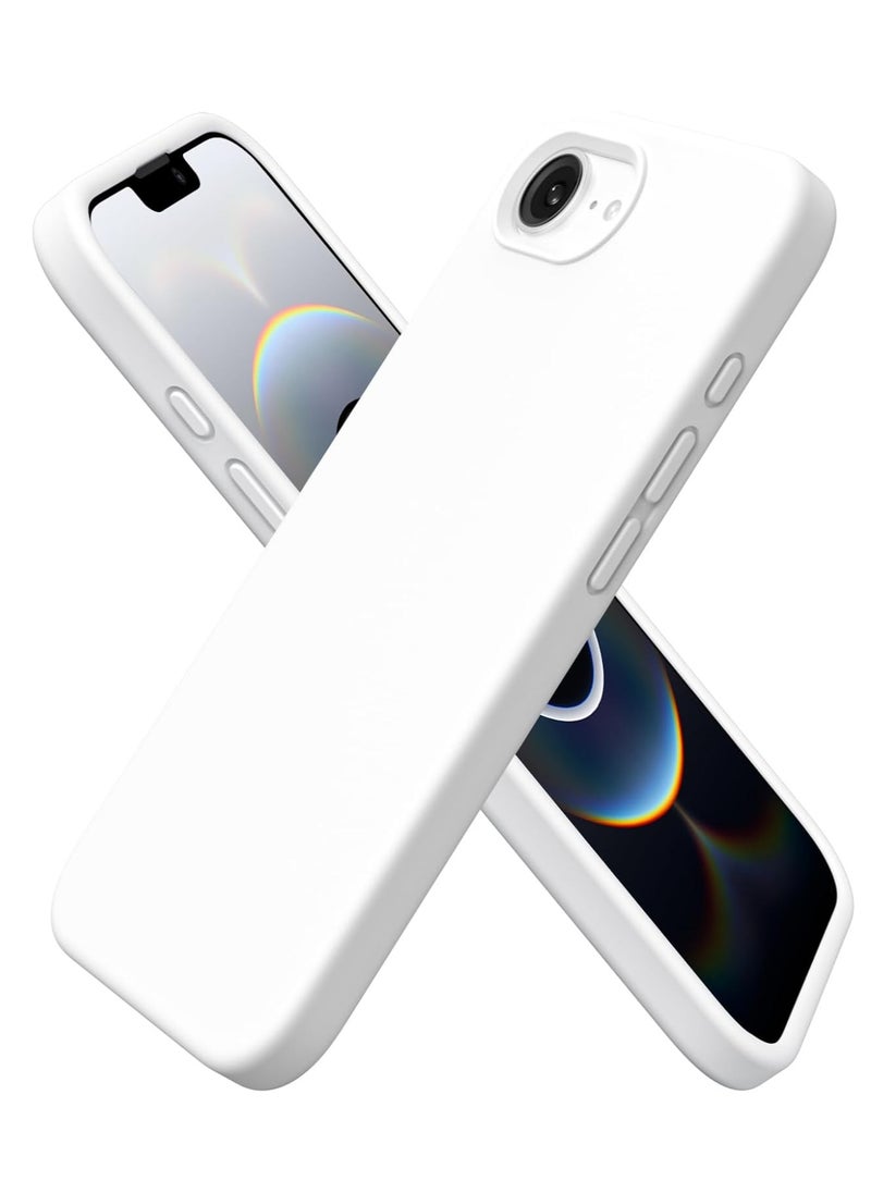 BORTONY iPhone 16e 6.1-Inch Case Cover Liquid Silicone Anti-Scratch Case Shockproof Soft Slim Camera Protection Cover For iPhone 16e 6.1-Inch  - Image 1