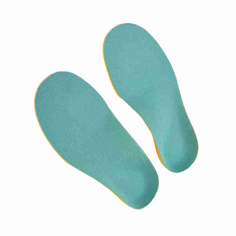 Kids Insoles: Size M Premium PVC Soft Cushion - Breathable Shock Absorbent 3D Arch Support for Flat Feet Correction, Kids Long Time Walking Standing - Image 4