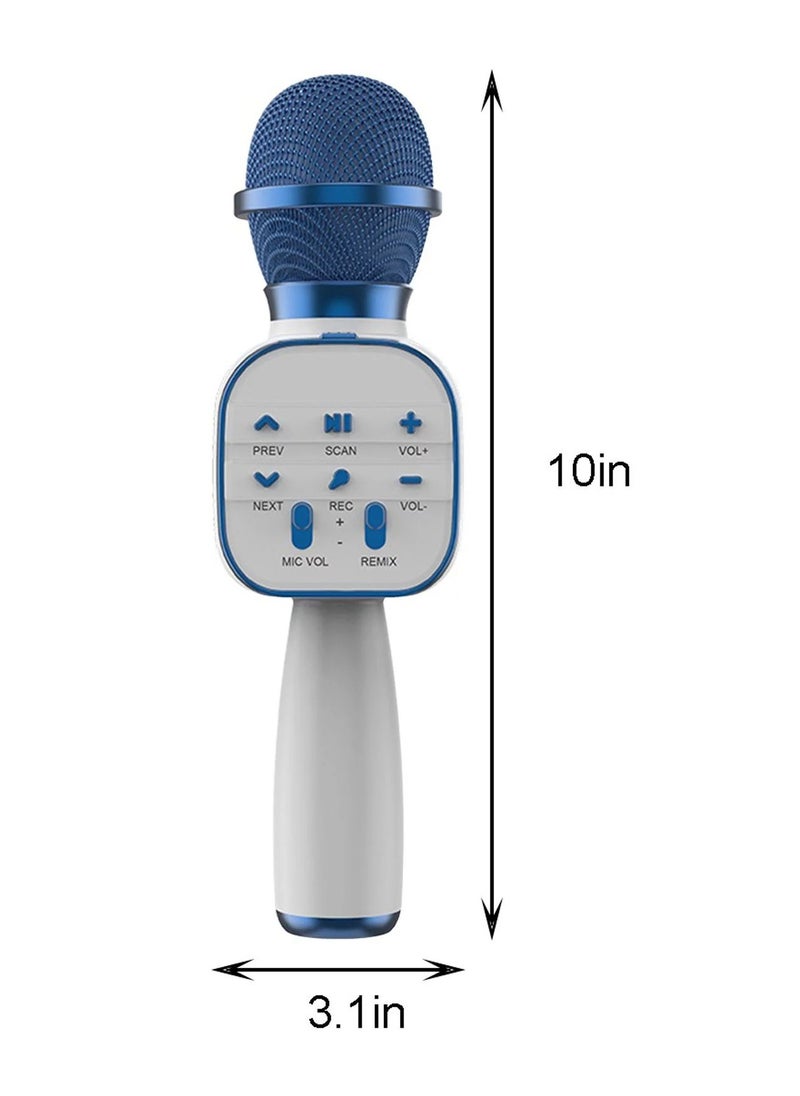 Wireless Microphone Bluetooth Speaker All-In-One Mobile Phone Karaoke Live Microphone Tw-S Couplet Four Kinds of Sound Effects Real-Time Ear Back Monitoring Gift