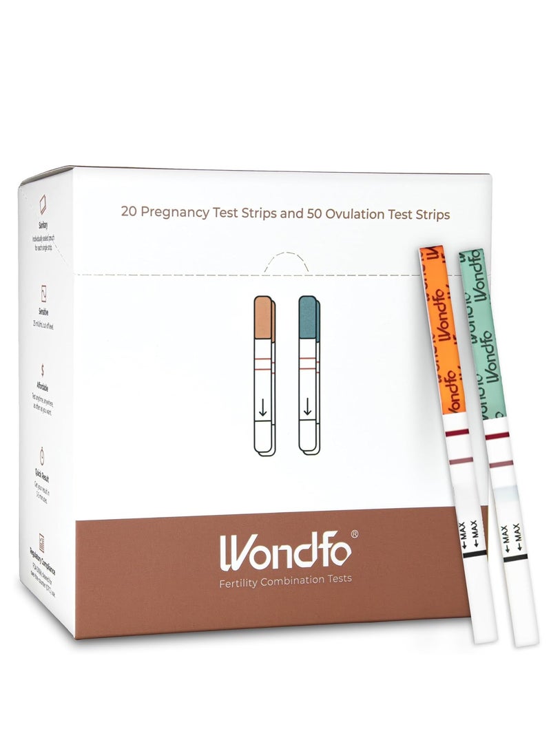 Wondfo Pregnancy Test Strips Combo Kit