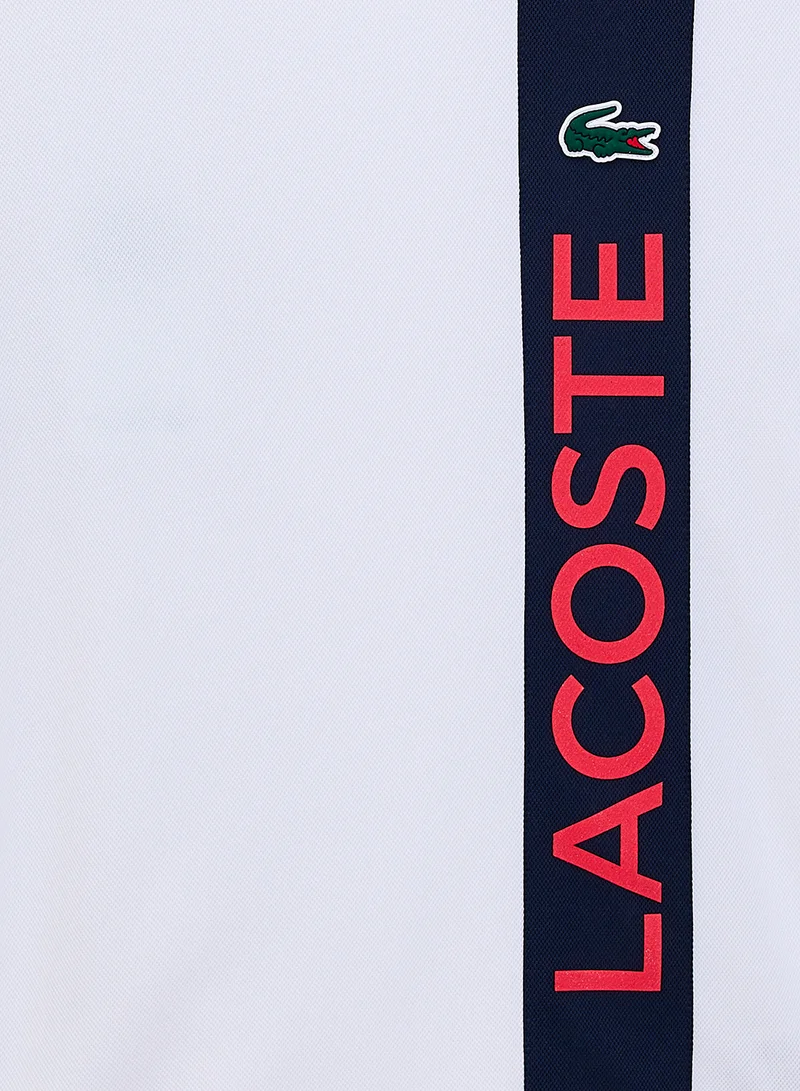 LACOSTE Kids Logo Crew Neck T-Shirt