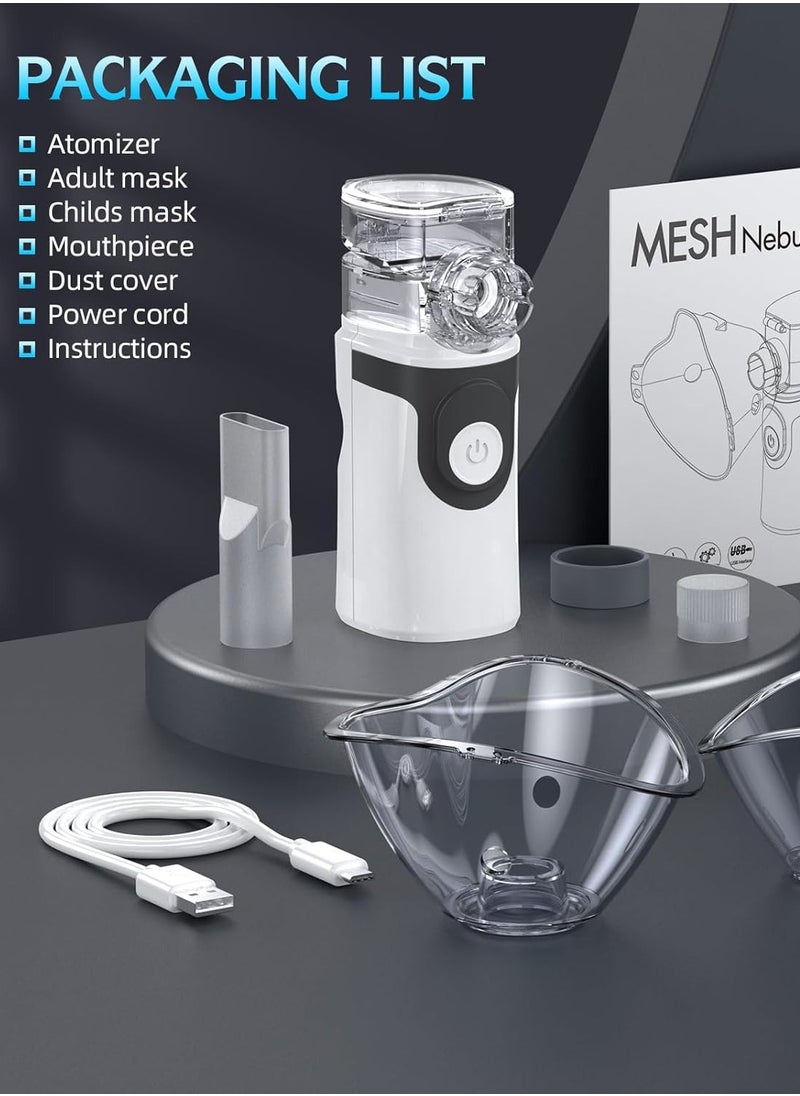 Generic - Portable steam inhalation device, children's steam machine, home-use medical inhalation device, compact and easy-to-use portable steam machine for kids and adults, inhalation device for respiratory care, battery-operated steam machine for asthma and respiratory conditions, large steam machine ideal for home care and hospitals, portable steam machine for children, small handheld steam machine for respiratory therapy, powerful steam cleaning machine for surface cleaning and disinfection, small inhalation steam device, portable and effective steam machine for children's asthma treatment, high-performance steam machine for inhalation and breathing, rechargeable portable steam machine for kids and adults. - Image 1
