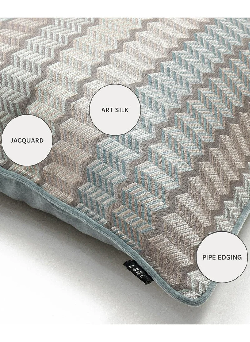 KNOT HOME Cushion Cecilia Canova (with filler) Pillow Knot Home Cover Set for Modern Sofa Contemporary Living Room Bedroom and Office Soft Washable