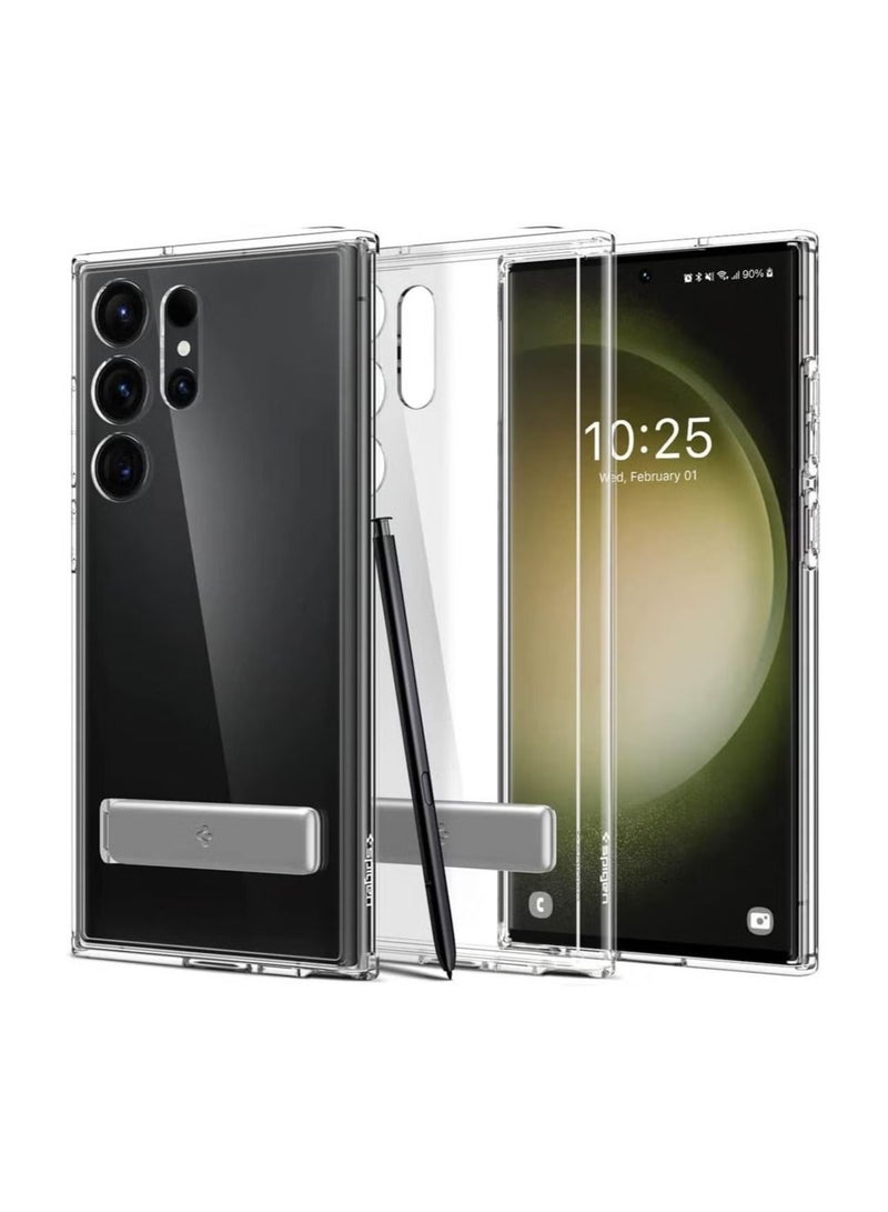 vesus Ultra Hybrid S for Samsung Galaxy S23 ULTRA Case Cover with Kickstand