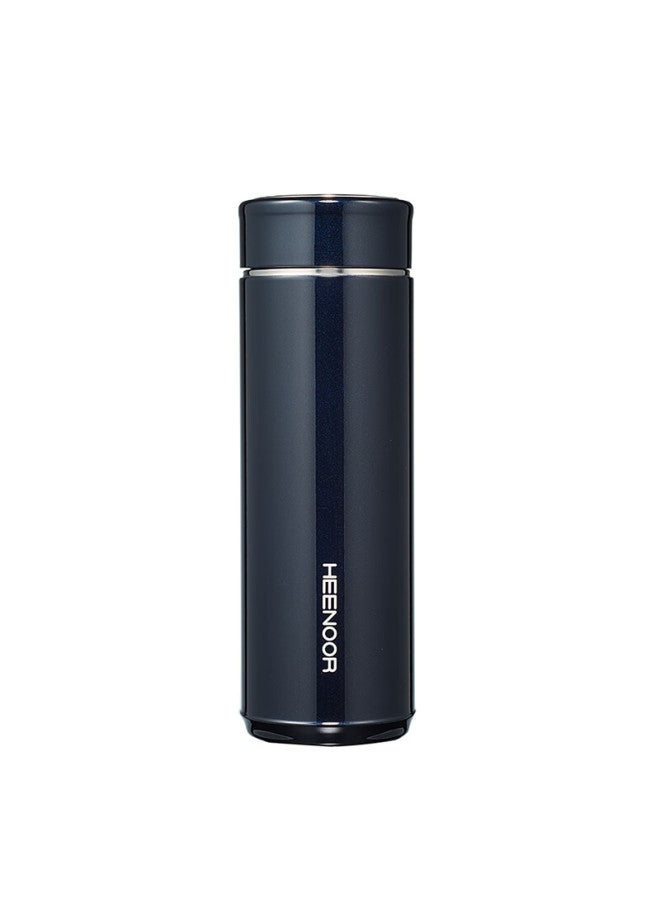 Heenoor Insulated Stainless Steel Water Bottle Large Capacity Car-mounted Filter Tea Cup Xn-7601 Violet 420ml - Image 2