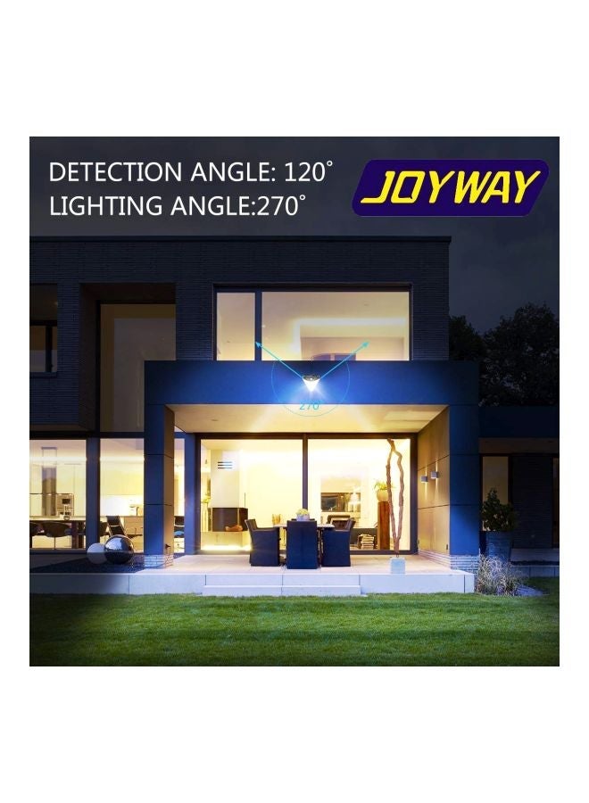 NIBEMINENT 2-Piece Solar Motion Sensor Lights Black - Image 4