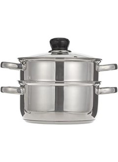 Wilson 2 Layer Stainless Steel Steamer Set 20Cm Jy 174 20 Silver  - Image 2