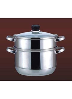 Wilson 2 Layer Stainless Steel Steamer Set 20Cm Jy 174 20 Silver  - Image 4