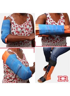 Ever Ready First Aid Padded Aluminum Splint, Waterproof & Reusable 36 Inch Rolled  - Image 5