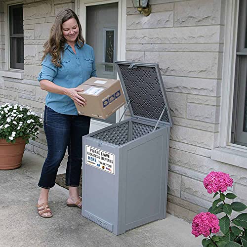 Bestylez Please Leave Packages Deliveries Here - Bestylez Delivery Sign for Outdoor Use 12" * 8" (154) - Image 5
