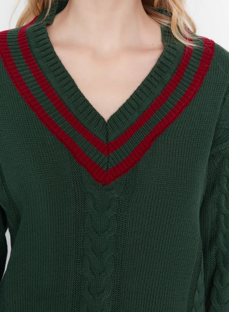 trendyol V-Neck Sweater
