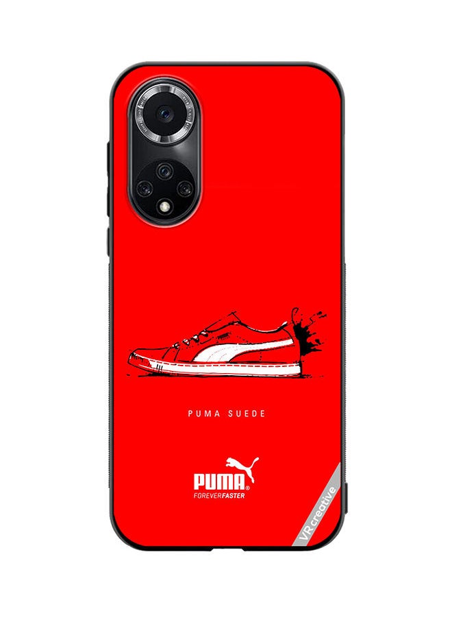 VR CREATIVE Protective Case Cover For Huawei Nova 9 Pro Puma Suede Design Multicolour  - Image 1
