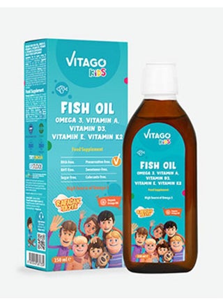 Vitago Kids Organic Orange 150 ml Syrup Containing Fish Oil, Omega 3, Vitamin A, D3, E, K2 - pzsku/ZFC9BBE9A4FA846A6682EZ/45/1746708409/180db195-be0c-4604-9c09-b33733ab6ef0