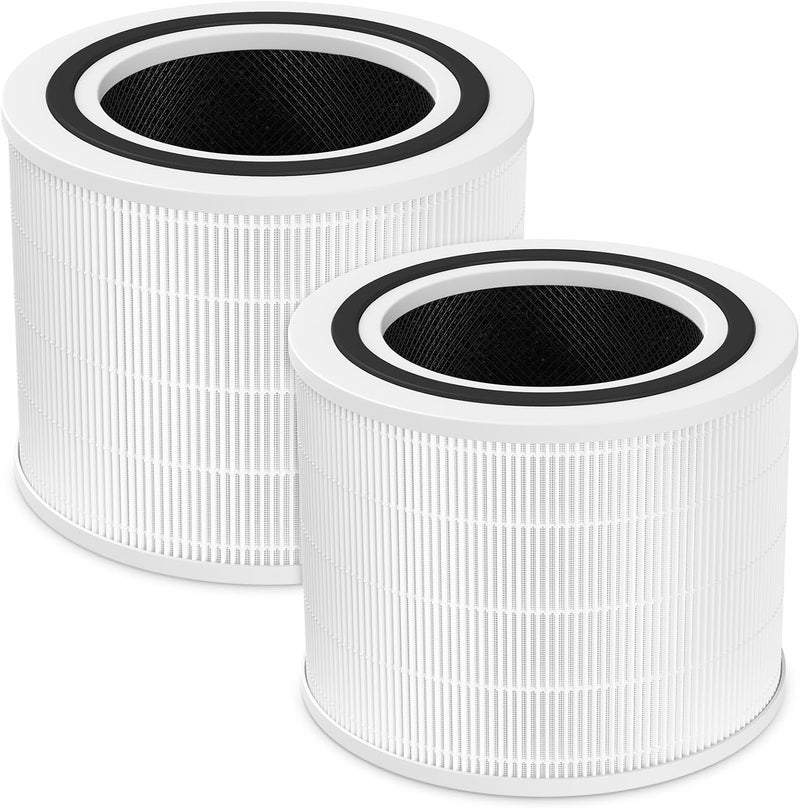 isingo Core 200S-P Replacement Filter Compatible with LEVOIT Core 200S Smart WiFi Air PuriFier, Core 200S-RF Air Filter, 2 Pack - Image 1