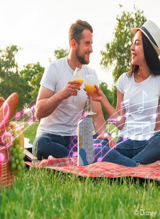iJoy Disney Alice in Wonderland Bluetooth Speaker- Alice Splashproof Wireless Speaker W/ 3 Hrs Playtime/SD Slot/FM Radio- Alice in Wonderland Gifts for Women, Men and All Fans of Alice in Wonderland - Image 4