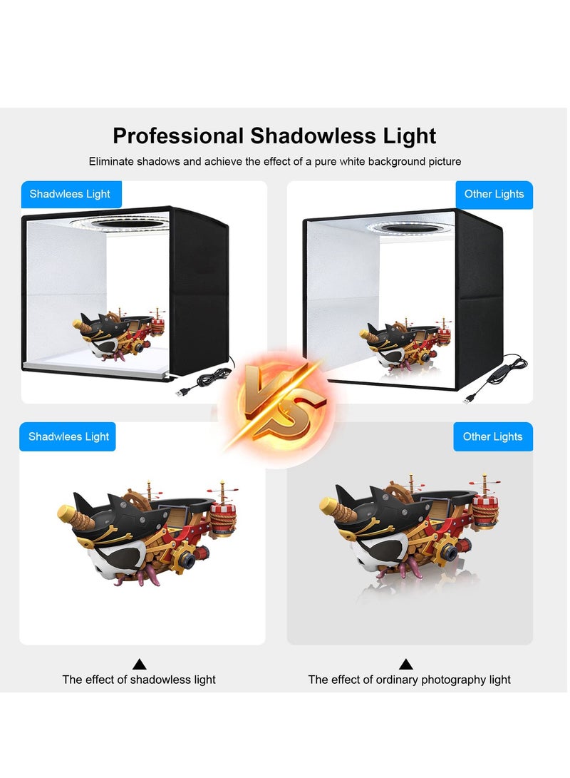 29cm Shadowless Light Panel, Ultra Bright LED Fill Light, USB-C, Touch Bottom, Ideal for Jewelry, Cosmetics, Handicraft Shooting, Drawing, Sketching, Diamond Painting  - Image 4