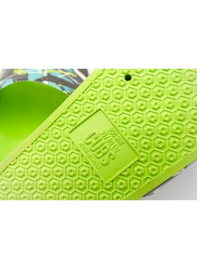 CUBS Printed Everyday Wear Eco-Friendly Pvc Slides For Kids Lightweight Easy To Wash And Anti-Slip Soles - Image 3