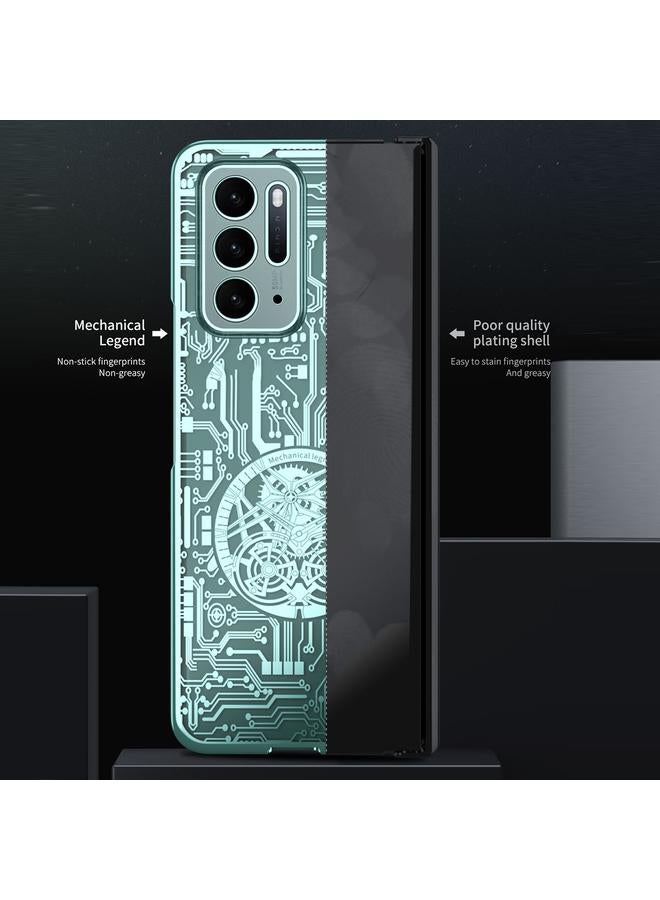 اس-توب جراب لهاتف OPPO Find N Mechanical Legend، جراب هاتف متكامل مطلي بالكهرباء - Image 5