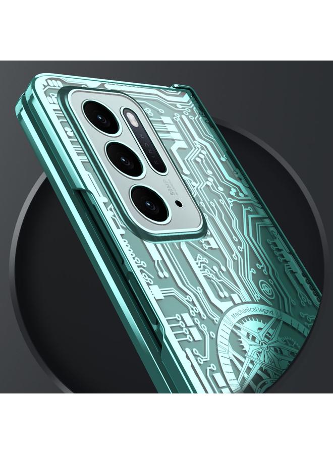 اس-توب جراب لهاتف OPPO Find N Mechanical Legend، جراب هاتف متكامل مطلي بالكهرباء - Image 3