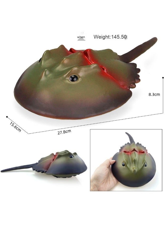 NIBEMINENT Realistic Ocean Animal Toys - Pufferfish, Octopus, Shrimp, Starfish, Crab, and More