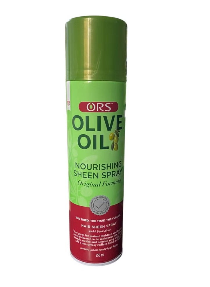 ORS Olive Oil Nourishing Hair Sheen Spray 250 ML (May vary package)