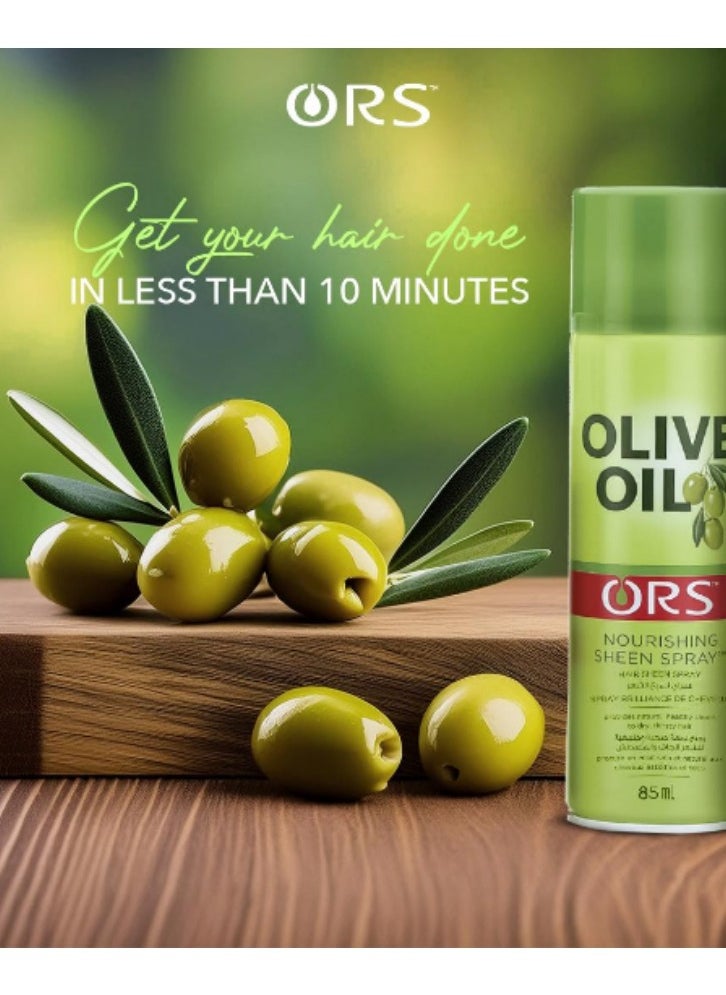 ORS ORS Olive Oil Nourishing Hair Sheen Spray 250 ML  - Image 2