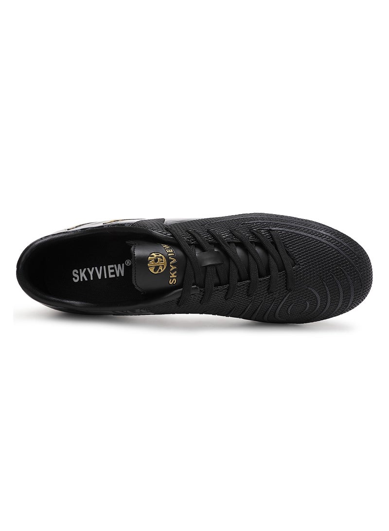 Sky View Football Cleats Men Women Non-Slip Low Top Soccer Shoes Lightweight Shock Resistant Training Sneaker Breathable Professional Turf Shoes Sport Athletic Ground Football Boots  - Image 5